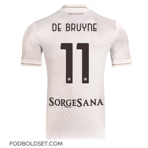 SSC Napoli Kevin De Bruyne #11 Udebanetrøje 2025-26 Kortærmet